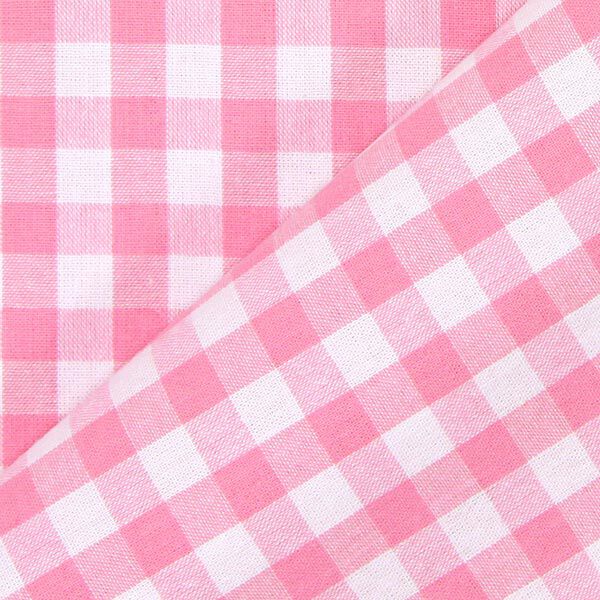 Tecido de algodão Vichy - 1 cm – rosa,  image number 3