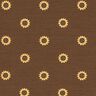 Jersey de algodão Girassóis Impressão Digital – castanho escuro/amarelo-baunilha,  thumbnail number 1