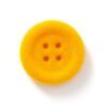 Botão de veludo, 4 furos – laranja,  thumbnail number 1