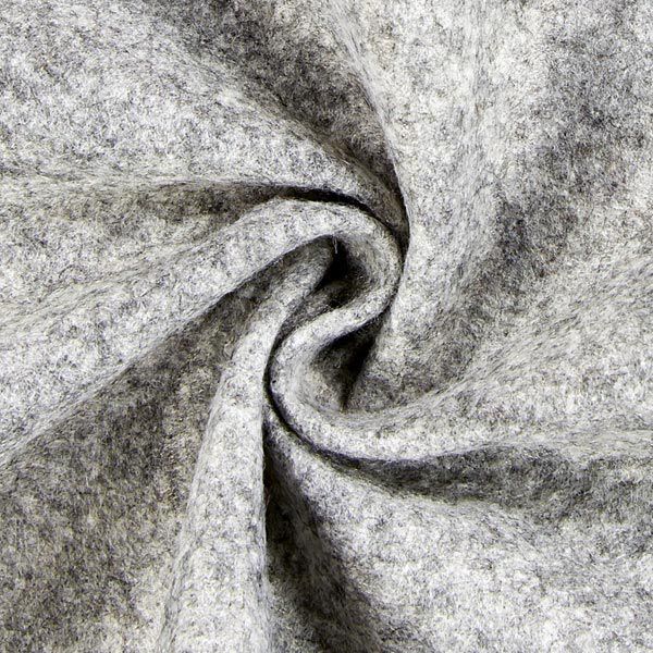 Feltro 90 cm / 1 mm de espessura Melange – cinzento,  image number 2