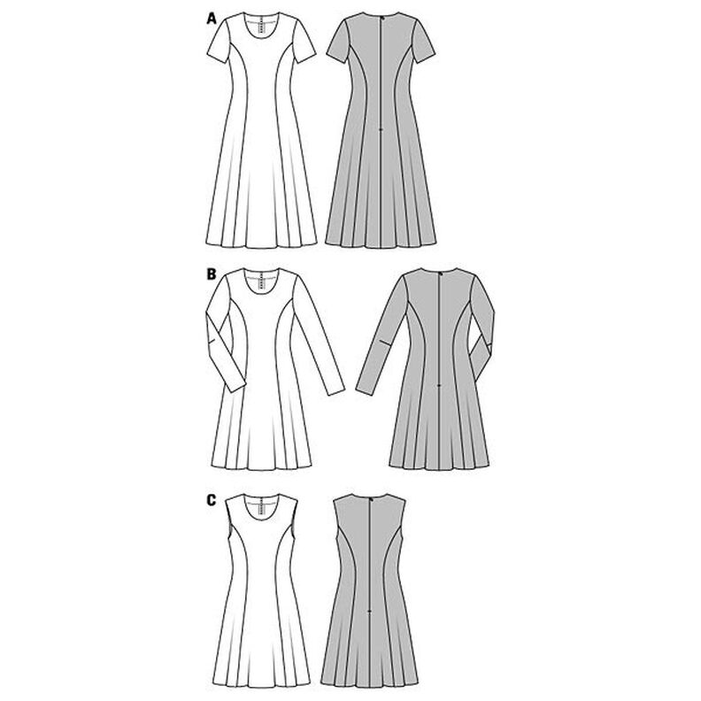 Vestido, Burda 6821,  image number 3