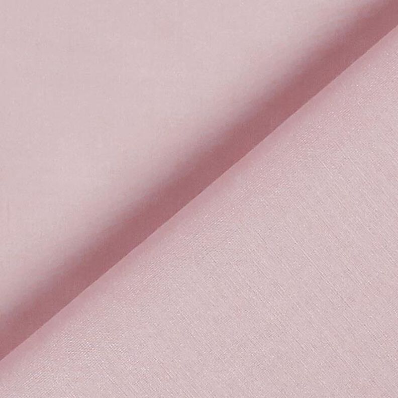 Tecido de algodão e seda super leve Voile – rosé,  image number 3