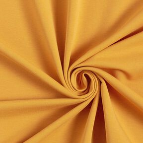 Terry francês simples liso – amarelo-caril, 