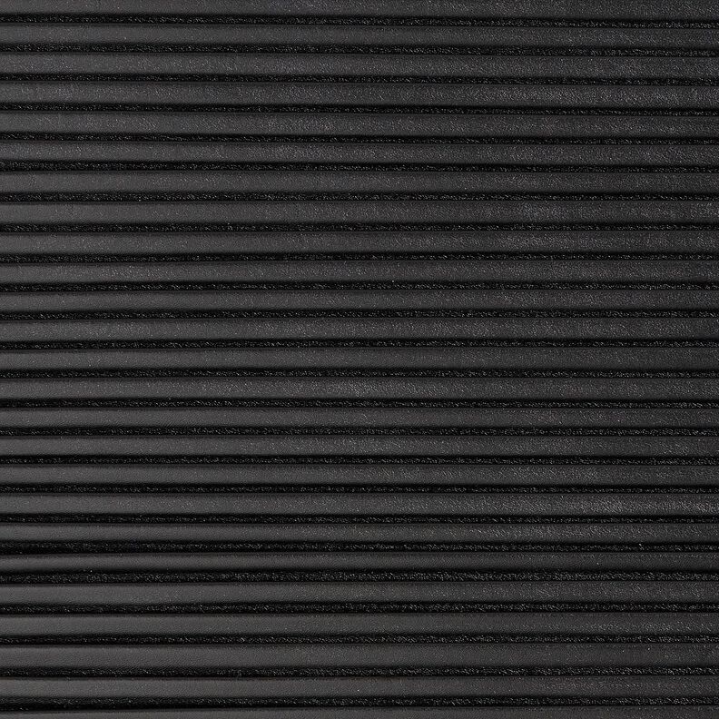 Pele sintética Plissado – preto,  image number 1