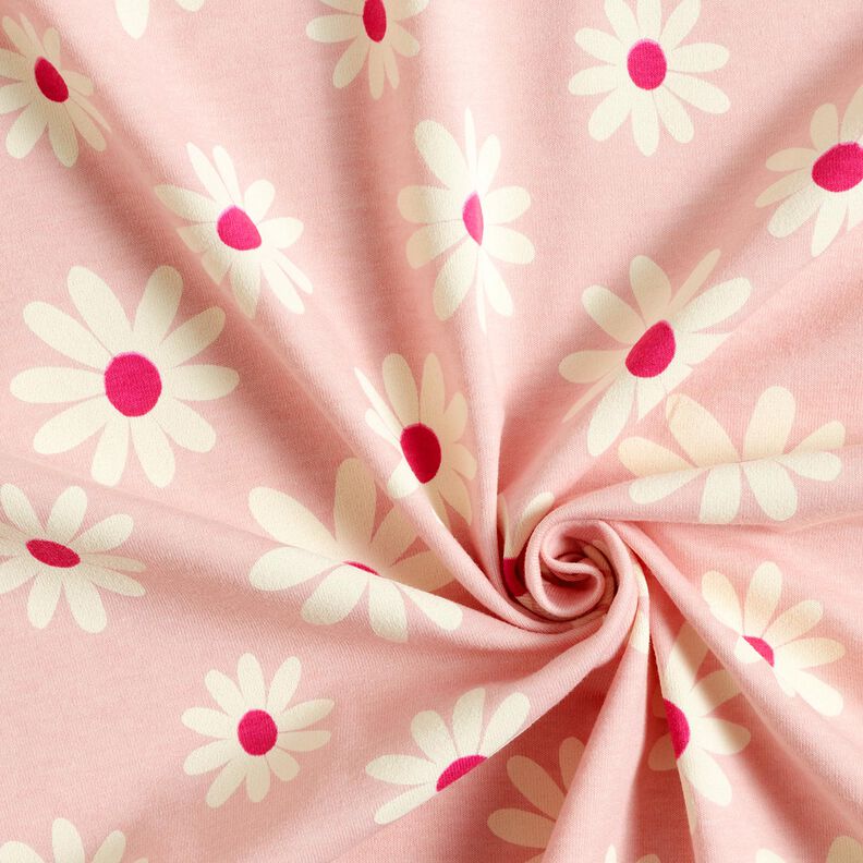 Mistura de algodão Jersey Florzinhas – rosé,  image number 3