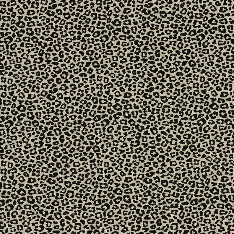 Jersey de algodão Mini estampado Leo – greige/preto,  image number 1