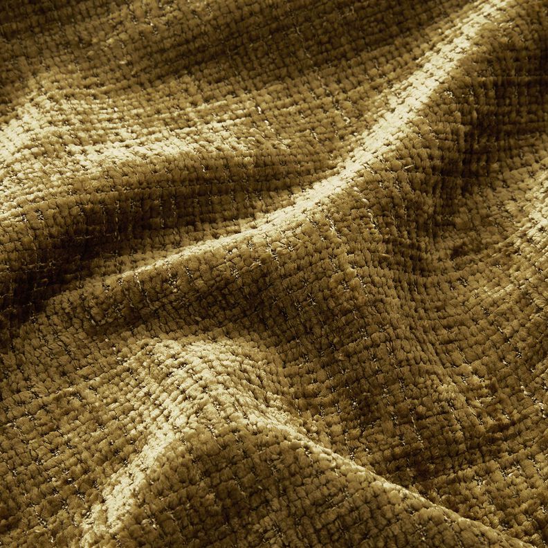 Tecido para estofos Chenille Liso – oliva,  image number 2