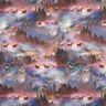 French Terry Sweat de verão Cavalos místicos Impressão Digital – púrpura média,  thumbnail number 1