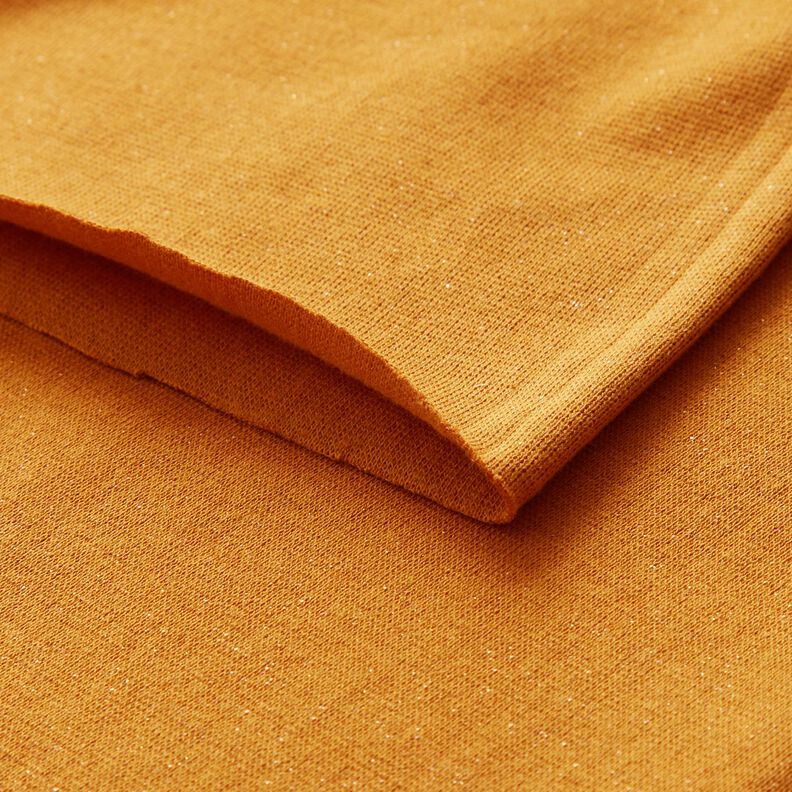 Bordas Tecido tubular Brilho &ndash; amarelo-caril/ouro met&aacute;lico,  image number 4
