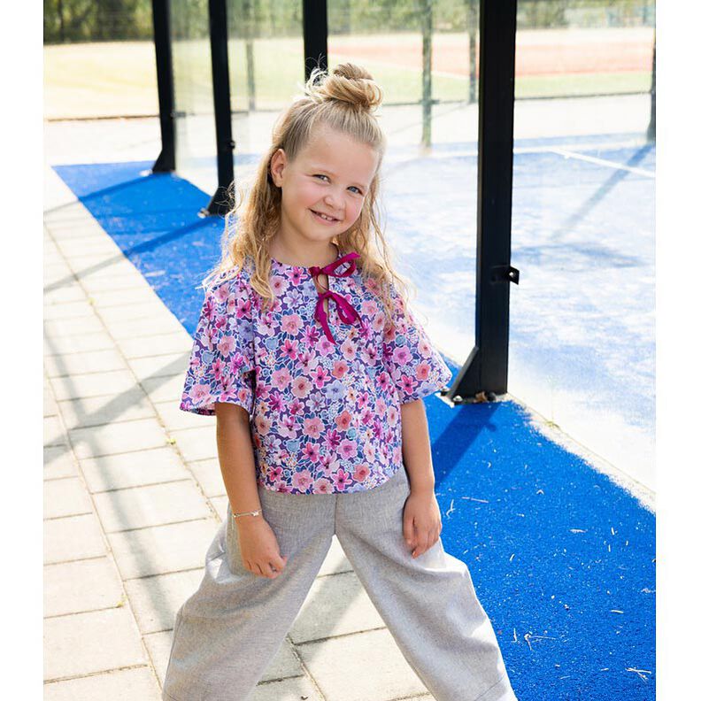 Popelina de algodão Flores | Poppy Fabrics – preto azulado,  image number 6