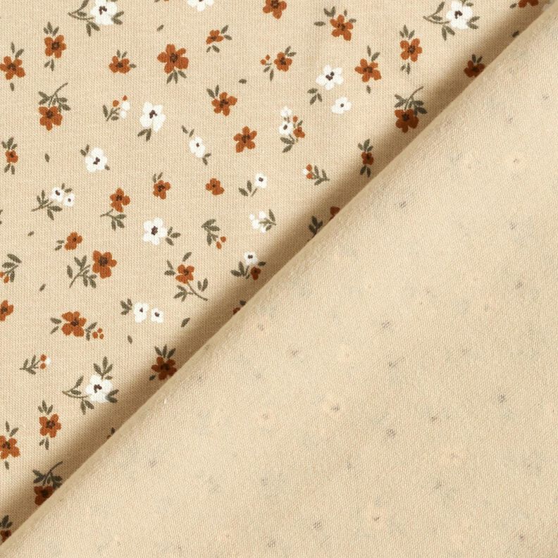 Jersey de algod&atilde;o Millefleur &ndash; cor de areia,  image number 4