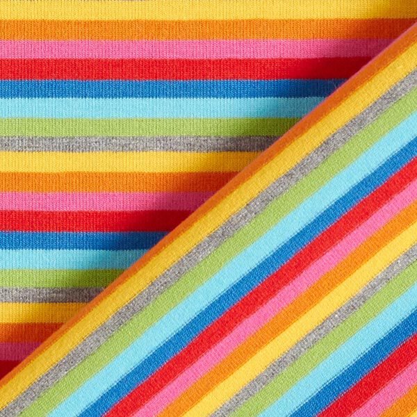 Jersey de algodão Anéis Arco-íris | by Poppy,  image number 4