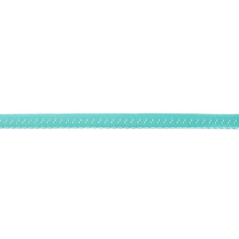 Fita de nastro elástica Renda [12 mm] – azul marinho,  image number 1