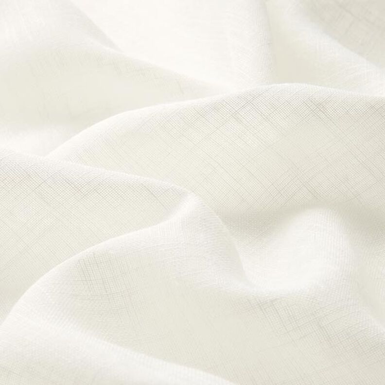 Tecido para cortinados Voile Look linho 300 cm – branco sujo,  image number 2