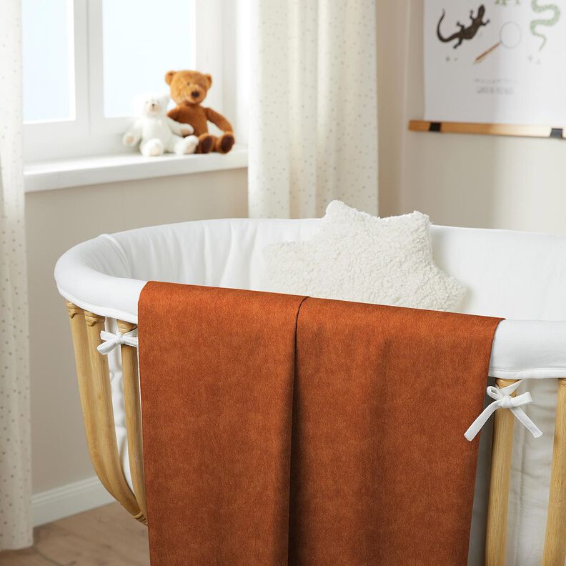 Tecido turco Stretch Liso – terracota,  image number 9