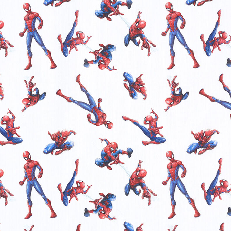 Cretone Tecido sob licença Homem-aranha | Marvel – branco,  image number 1