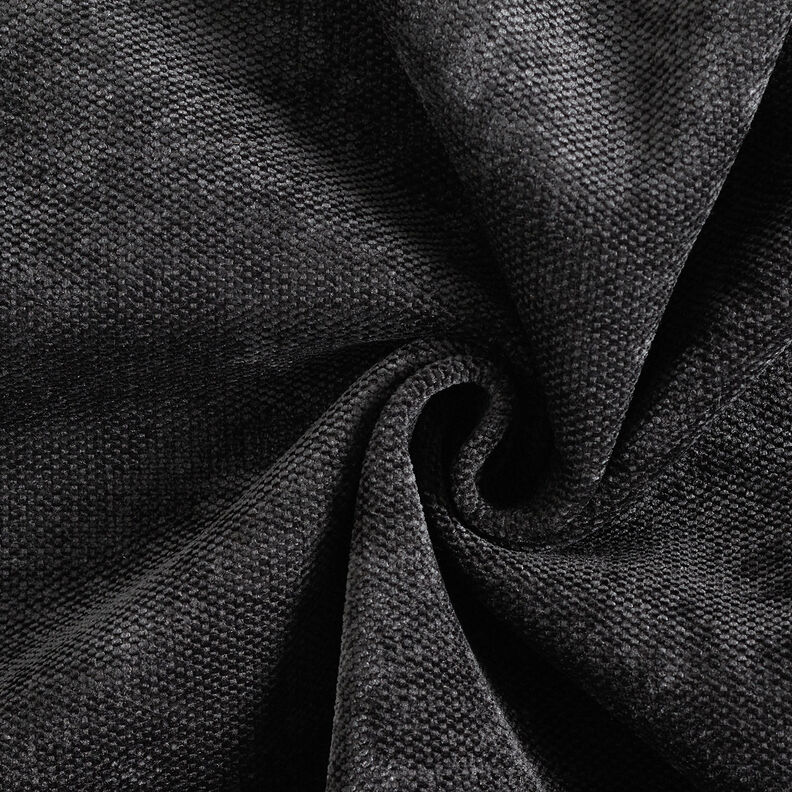 Tecido térmico para cortinas Chenille – preto,  image number 1
