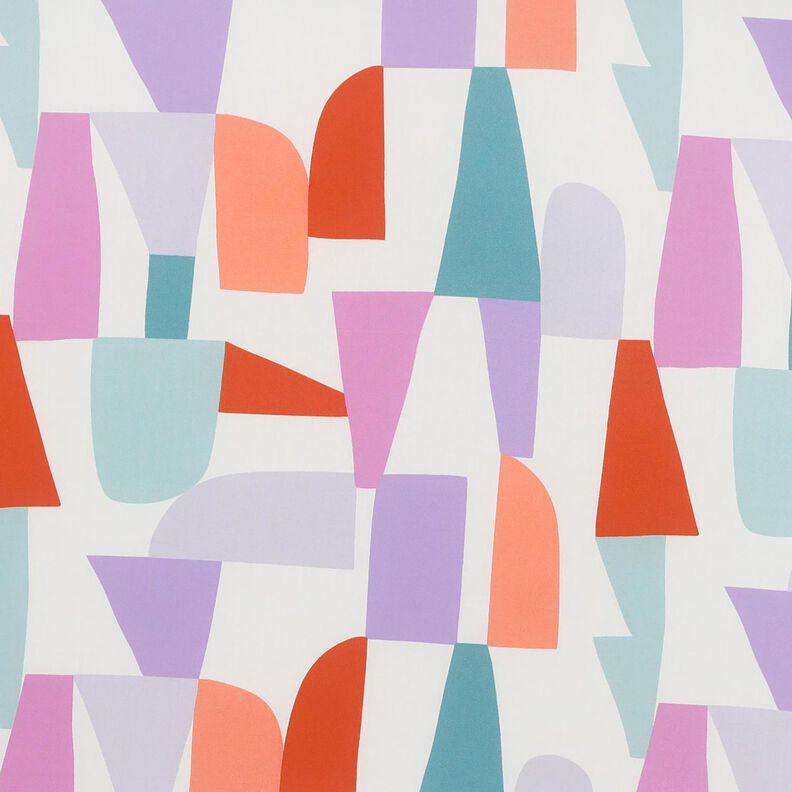 Tecido de viscose LENZING™ ECOVERO™ Shape Shifter | Nerida Hansen – branco sujo/lilás,  image number 1