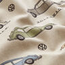Tecido para decoração meio linho panamá VW Carocha – preto/natural,  thumbnail number 2