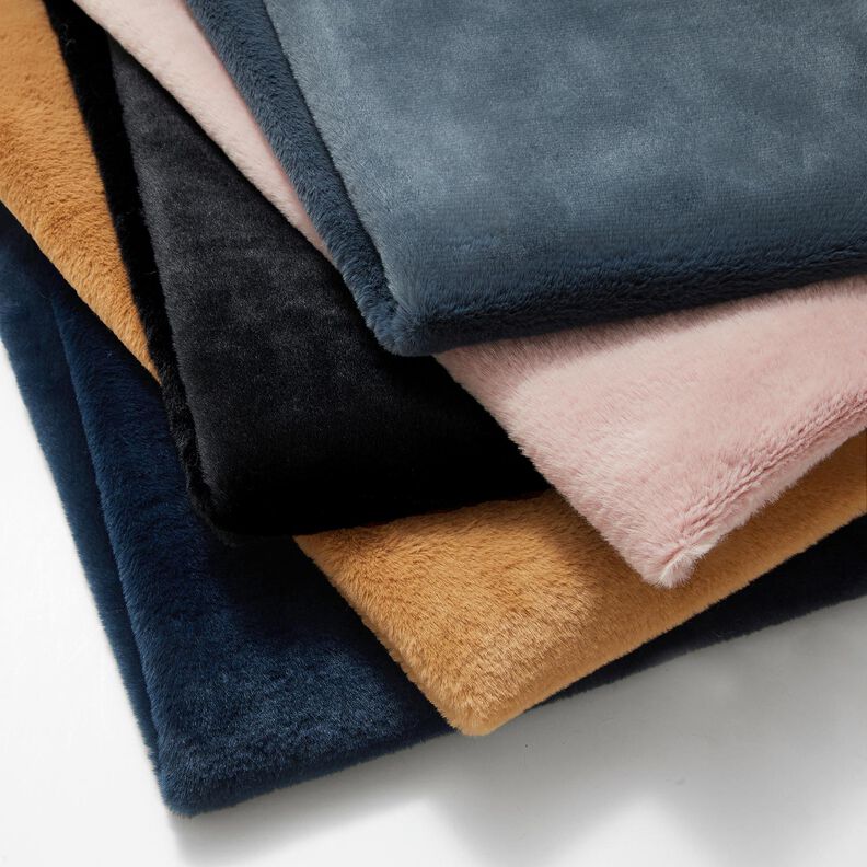 pele sintética de alta qualidade lisa – azul-marinho,  image number 4