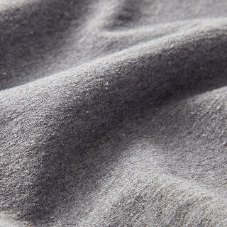 French Terry reciclado Sweat de verão Mistura de algodão – cinzento, 