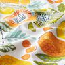 Tecido para decoração Sarja de algodão Frutos tropicais – branco,  thumbnail number 2