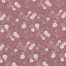 Jersey de algodão Prado de flores – rosa-velho escuro,  thumbnail number 1