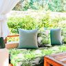 Tecido para exteriores Lona Folhas tropicais – verde claro,  thumbnail number 6