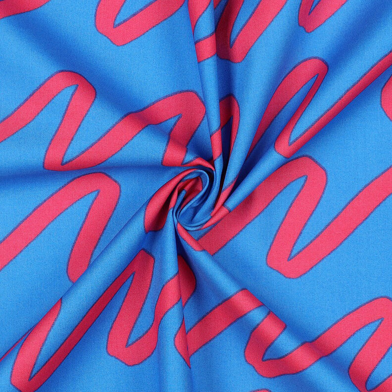Popelina de algodão Making Waves | Nerida Hansen – azul,  image number 4