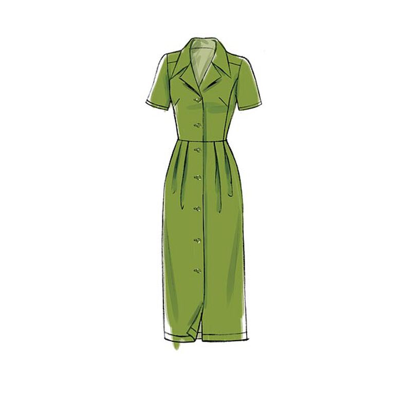 Vestido, Vogue 9345 | 32 - 40,  image number 7