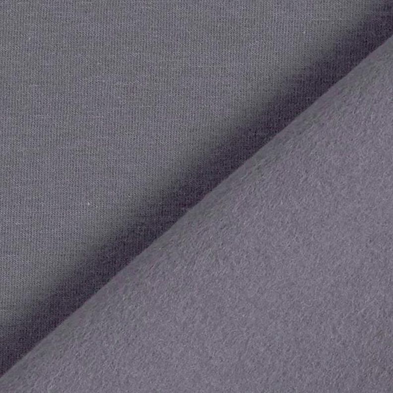 Sweat de algodão leve liso – preto azulado,  image number 5