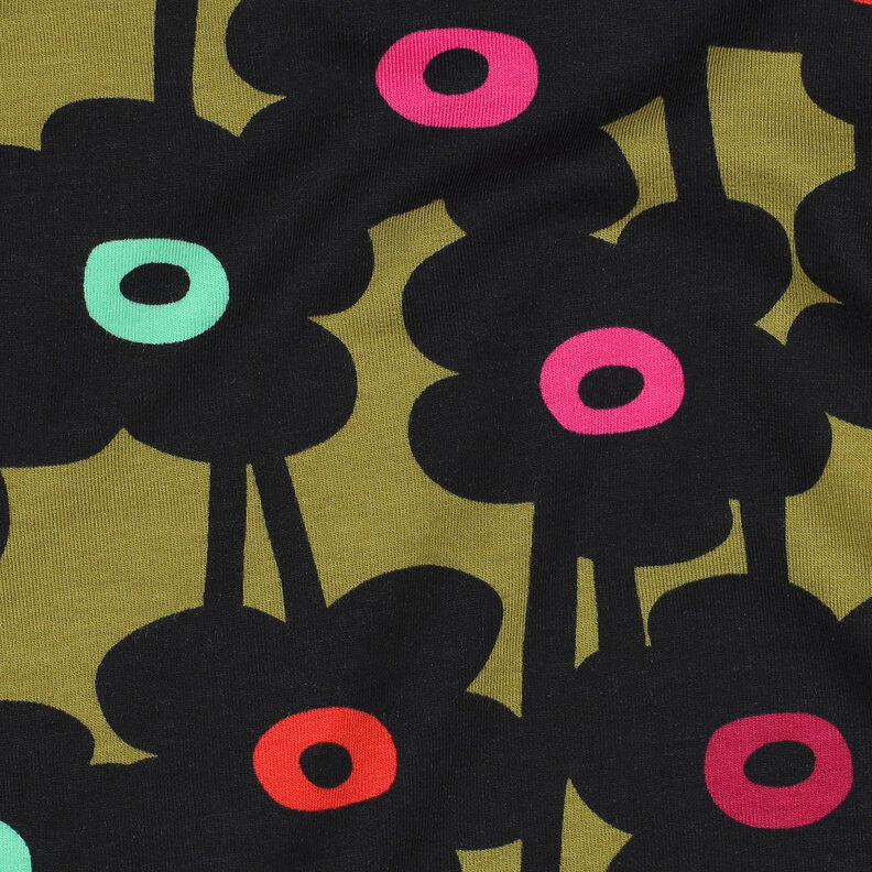 Soft Sweat Daisychain | Nerida Hansen – oliva/preto,  image number 2