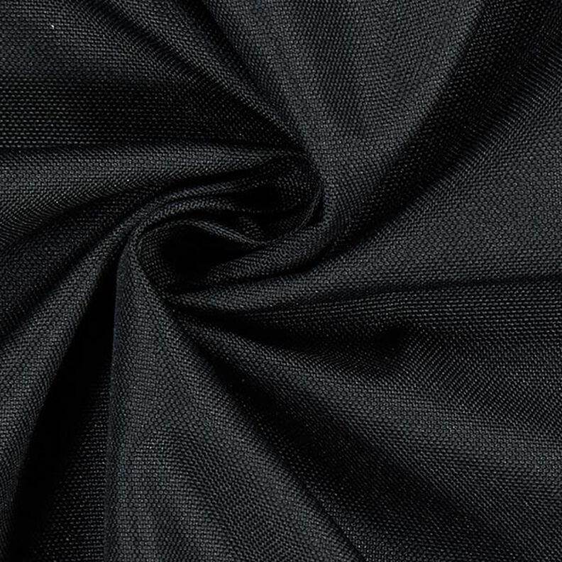 Tecido para exteriores Panamá Liso – preto,  image number 2