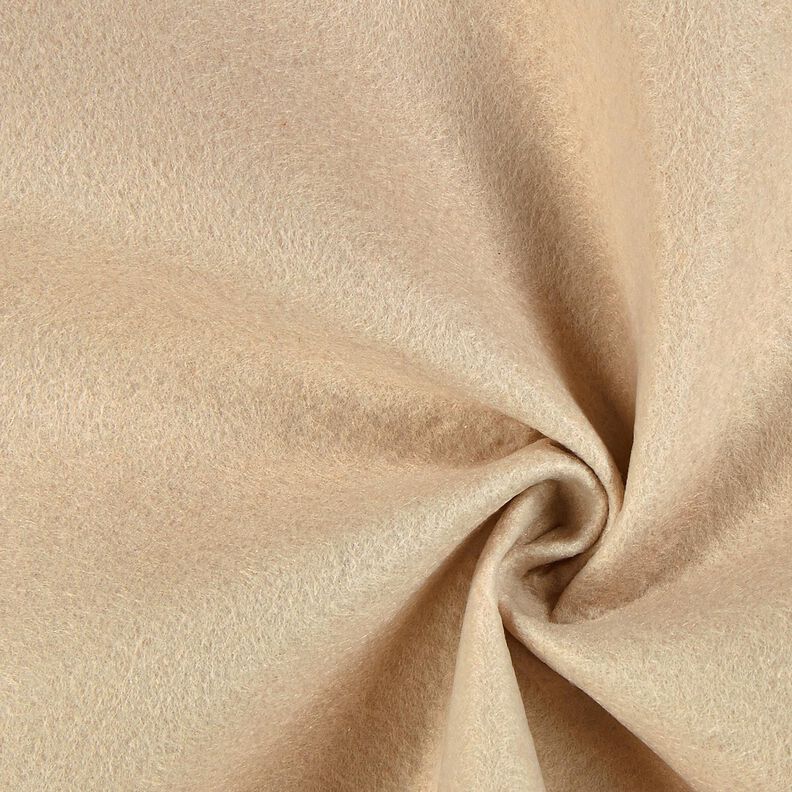 Feltro 90 cm / 1 mm de espessura – cor de areia,  image number 1