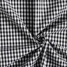 Tecido de algodão Xadrez Vichy 0,5 cm – preto/branco,  thumbnail number 3