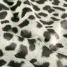 Tecido aveludado elástico Leopardo-das-neves – marfim/preto,  thumbnail number 2