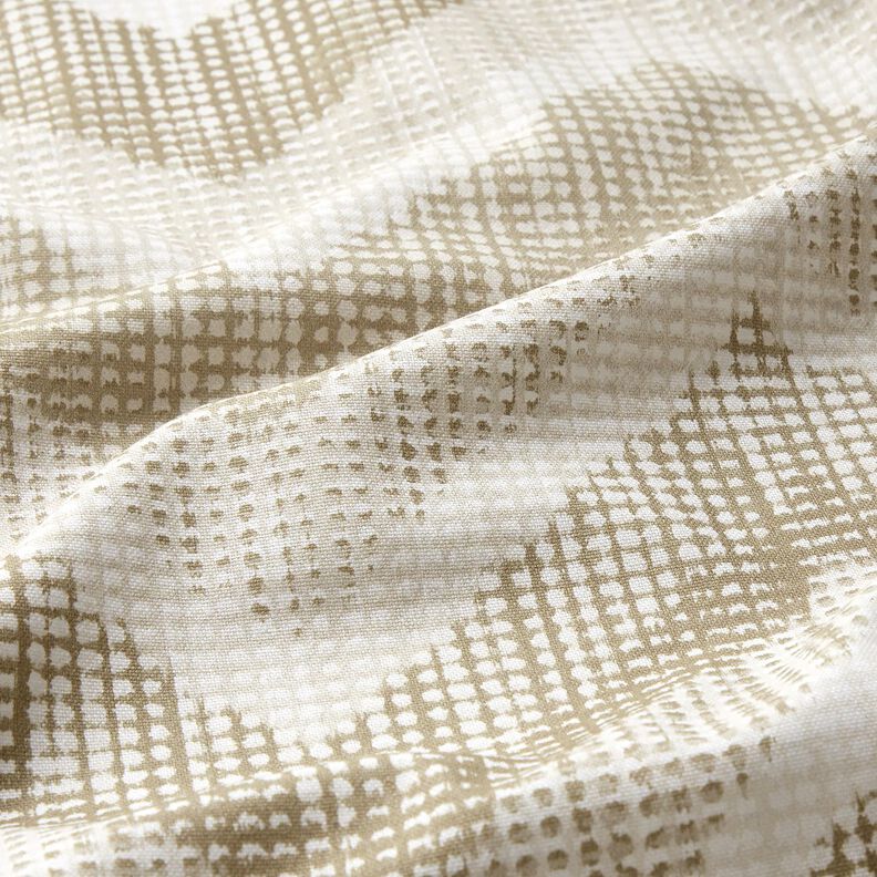 Tecido para decora&ccedil;&atilde;o Meio linho Panam&aacute; Chevron &ndash; natural/duna,  image number 2