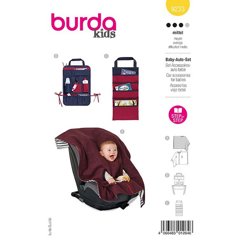 Equipamentos para bebé | Burda 9233 | Onesize,  image number 1