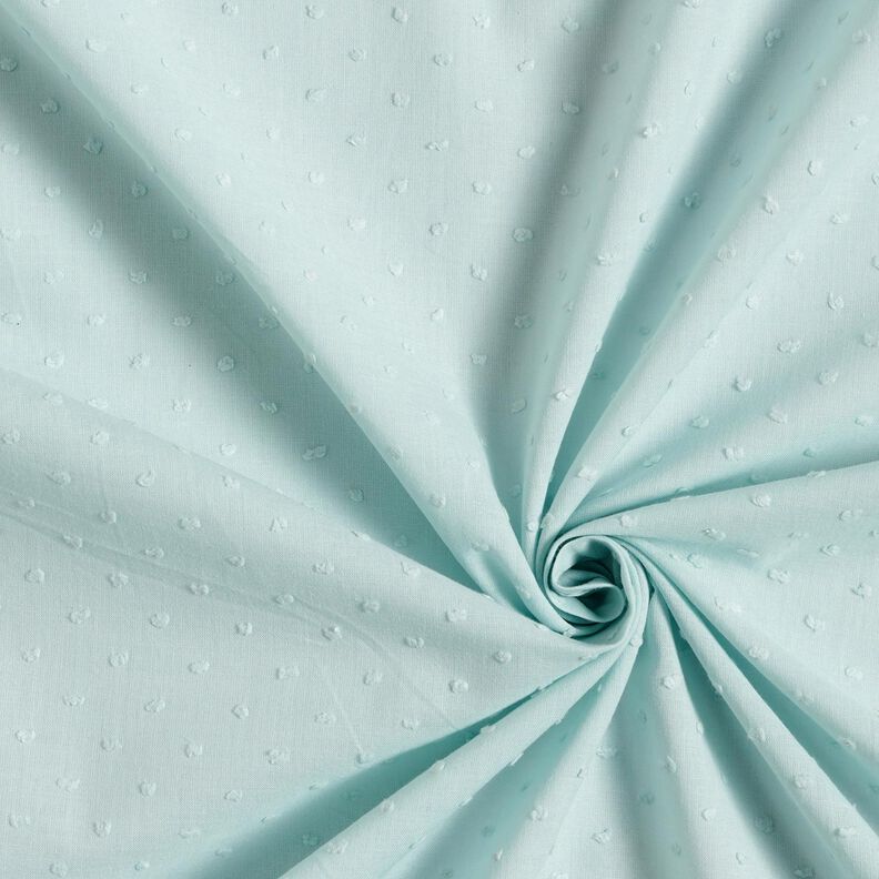 Cambraia de algodão Dobby – azul-gelo,  image number 1