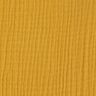 GOTS Musselina de algodão de três camadas – amarelo-caril,  thumbnail number 4