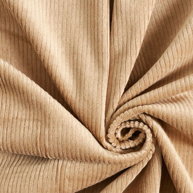 Bombazine larga Stretch – bege,  image number 1