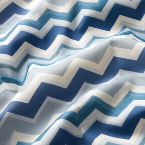 Tecido para exteriores Lona Picos &ndash; azul, 