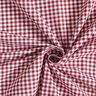 Tecido de algodão Vichy pequeno – vermelho escuro/branco,  thumbnail number 4