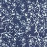 Chambray Flores de verão – azul-marinho/branco sujo,  thumbnail number 1