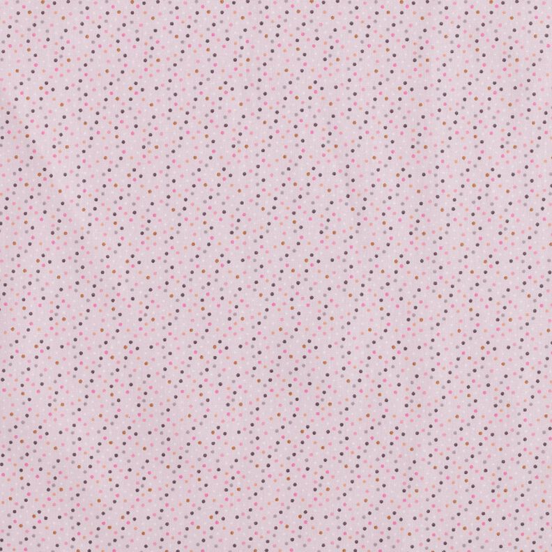 Popelina de algodão Pintas mini coloridas – púrpura média,  image number 1