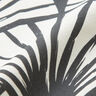 Tecido para decoração Meio linho Panamá Leques abstratos – marfim/preto,  thumbnail number 2