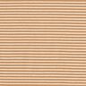 Jersey de algodão Riscas estreitas – creme/canela,  thumbnail number 1