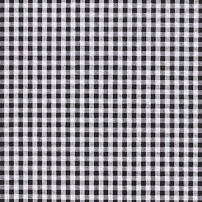 Anarruga Mistura de algodão Xadrez Vichy – preto, 
