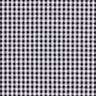 Anarruga Mistura de algodão Xadrez Vichy – preto,  thumbnail number 1