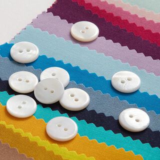 Blusas Botão Conjunto [ 10-peças ] – branco, 